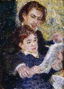 Pierre-Auguste Renoir In the Studio oil painting reproduction